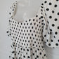 Faithfull The Brand Polka Puff Sleeve Mini Dress Size 8 by SwapUp-Second Hand Shop-Thrift Store-Op Shop 