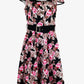 Hearts & Roses Floral Midi Dress Size 10 by SwapUp-Second Hand Shop-Thrift Store-Op Shop 
