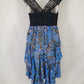 Just Jeans Asymmetric Midi  Dress Size 10 by SwapUp-Second Hand Shop-Thrift Store-Op Shop 