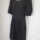 Marcs Puff Sleeve Evening Work Midi Dress Size 8 by SwapUp-Second Hand Shop-Thrift Store-Op Shop 