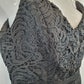Portmans Signature Classy Laced Black Midi Dress Size 10 by SwapUp-Second Hand Shop-Thrift Store-Op Shop 