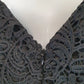 Portmans Signature Classy Laced Black Midi Dress Size 10 by SwapUp-Second Hand Shop-Thrift Store-Op Shop 