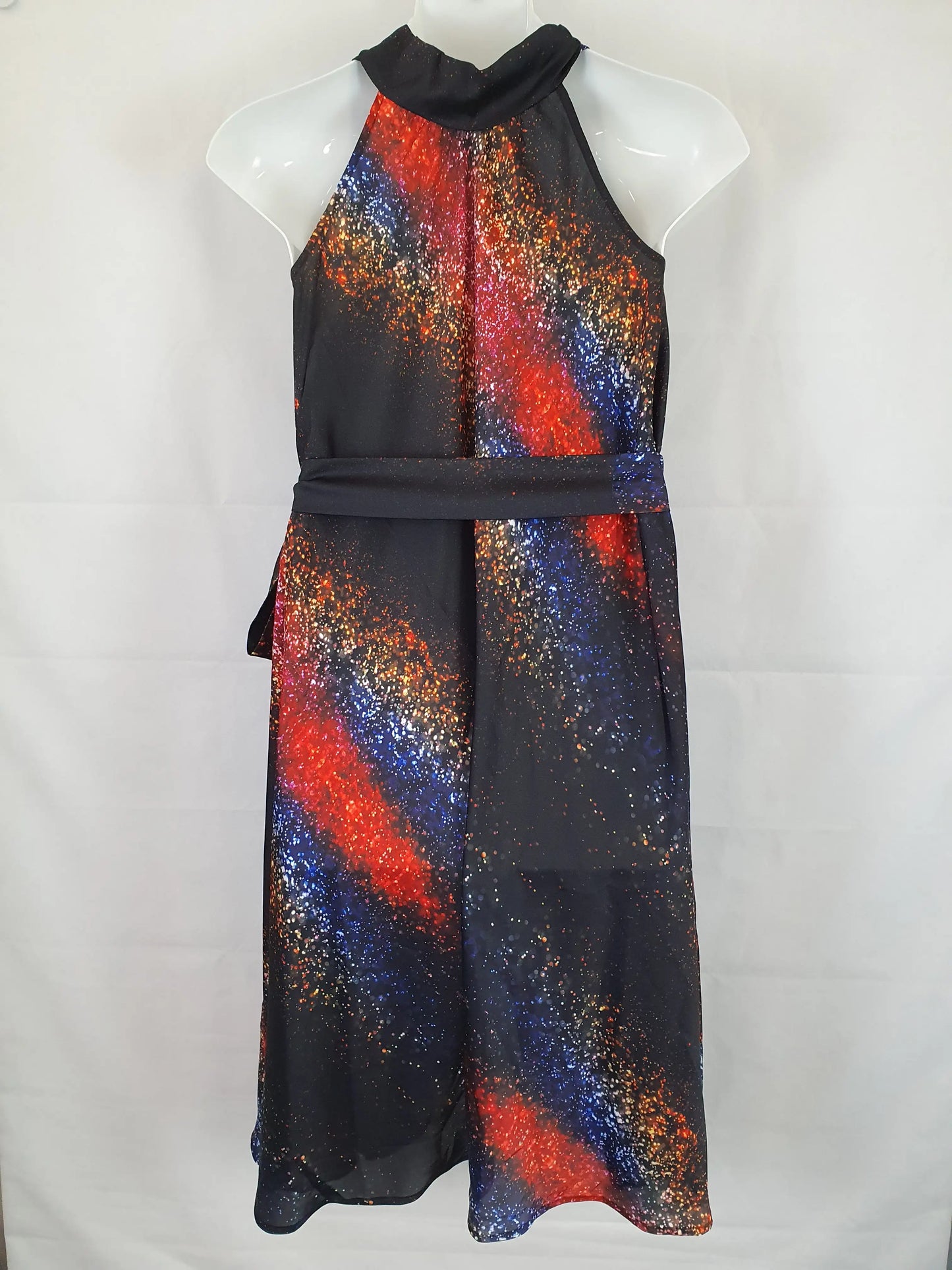 Sacha Drake Cosmic Maxi Dress Size 12 by SwapUp-Second Hand Shop-Thrift Store-Op Shop 