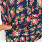 South of The Border Floral Long Sleeve Playsuit Size XS by SwapUp-Second Hand Shop-Thrift Store-Op Shop 