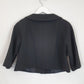 Veronika Maine Cropped Versatile Black Blazer Size 10 by SwapUp-Second Hand Shop-Thrift Store-Op Shop 
